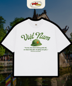 Áo Việt Nam Tự Do Hòa Bình – Thời Trang Mang Thông Điệp Hòa Bình và Tự Hào Dân Tộc | Việt Vibes